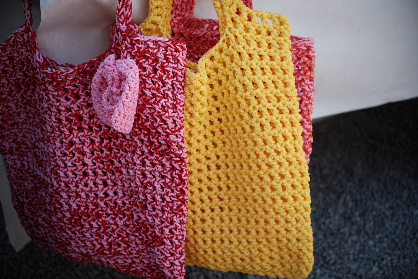 The Rainbow-Rose Bag (normaler Henkel)